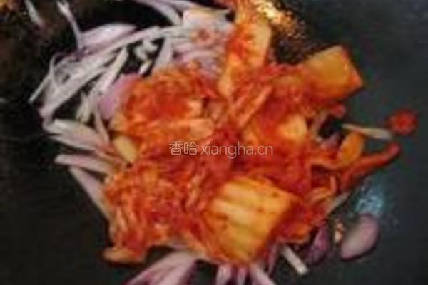 韩式泡菜蛤蜊汤的做法图解6
