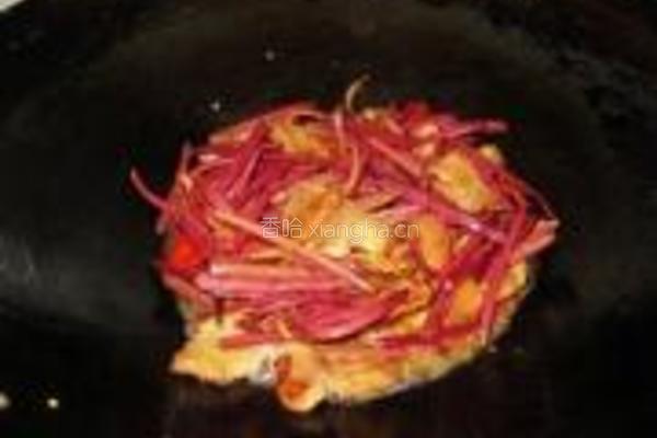 猪肉炒蕨菜的做法图解11