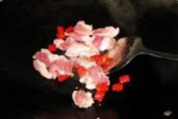 猪肉炒蕨菜的做法图解8