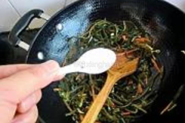 素炒海带三丝的做法图解8