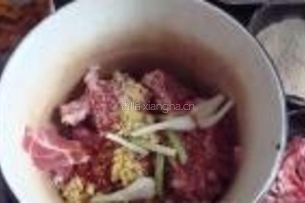 竹香粉蒸排骨的做法图解2