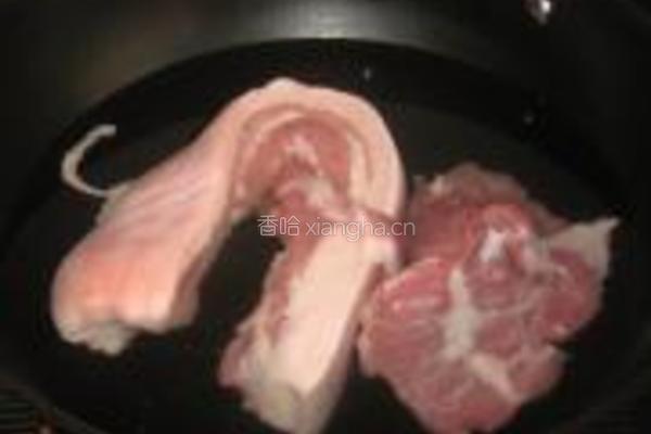 百页结烧五花肉的做法图解1
