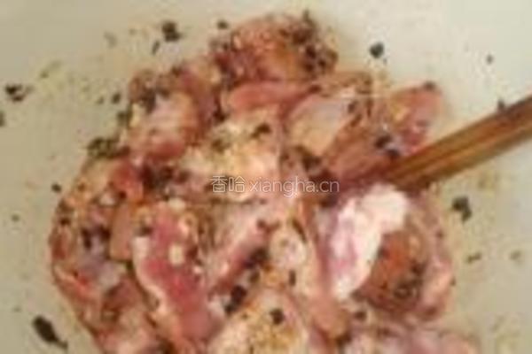 豆豉蒸排骨的做法图解3