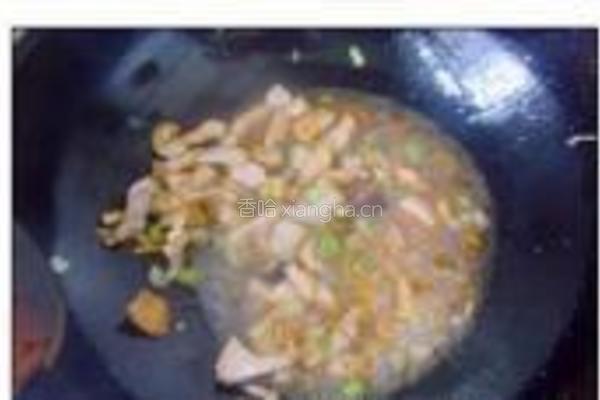 肉炒小白菜的做法图解6