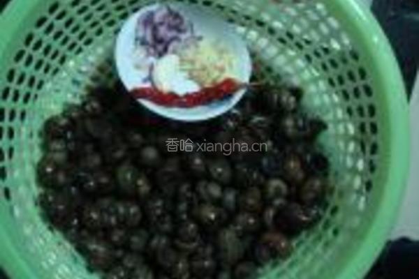 炒田螺的做法图解1