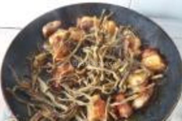 干豆角红烧肉的做法图解6