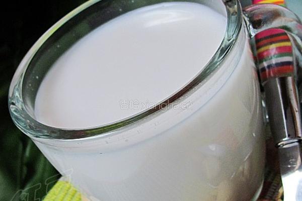 花生莲子豆浆