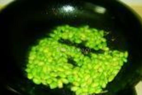 毛豆青椒炒鸭胗的做法图解8