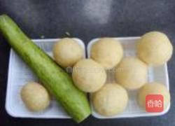 丝瓜素面筋的做法图解1