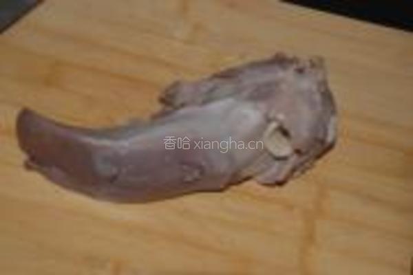 卤水猪舌的做法图解4