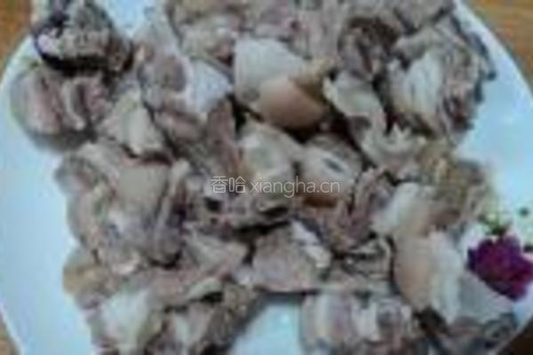 淮山薯焖羊肉的做法图解1