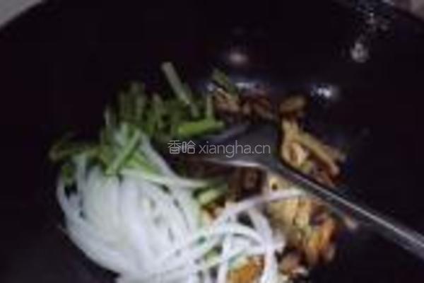 芹菜香干的做法图解4