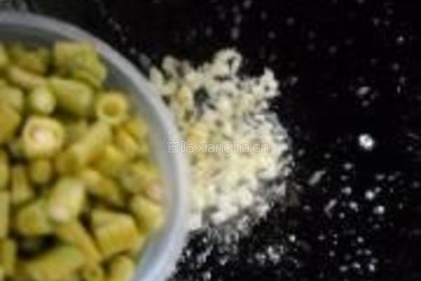 酸豆角炒鸽肫的做法图解7