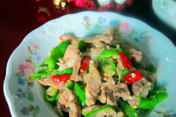 辣椒炒瘦肉