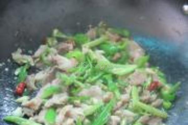 辣椒炒瘦肉的做法图解6