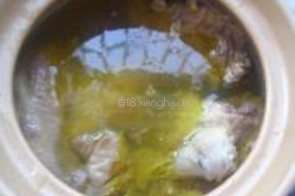 西洋参煲鸡汤的做法图解8