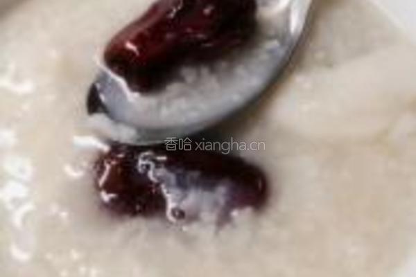 糯米芋头红枣粥的做法图解10