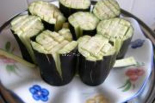 菊花茄子的做法图解8