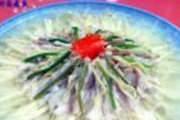 清蒸金针菊花鱼的做法图解6