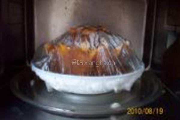 红豆南瓜粉蒸肉的做法图解29