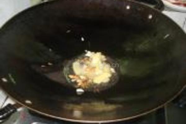 姜葱炒花蟹的做法图解3