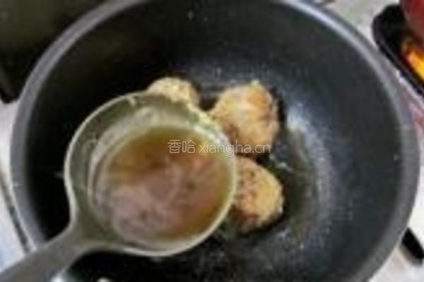 红烧狮子头的做法图解14