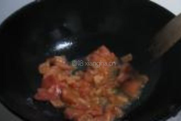 番茄菜花的做法图解3