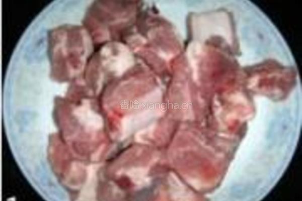薯香陈皮烧排骨的做法图解2