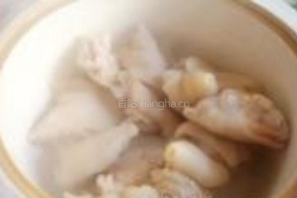 黄豆花生猪蹄煲的做法图解6