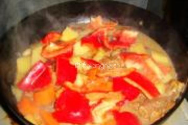 土豆炖牛腩的做法图解12