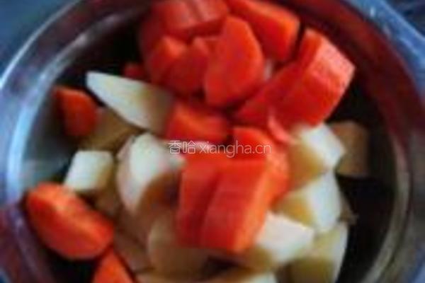 土豆炖牛腩的做法图解7