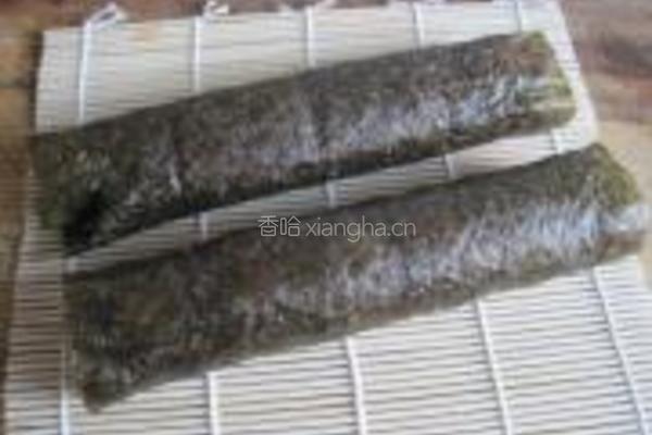 紫菜包饭的做法图解7