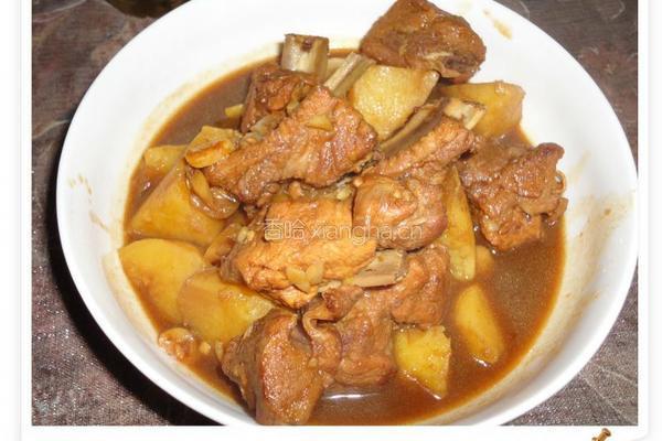土豆炖排骨