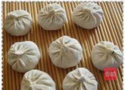木耳肉末韭菜包子的做法图解10