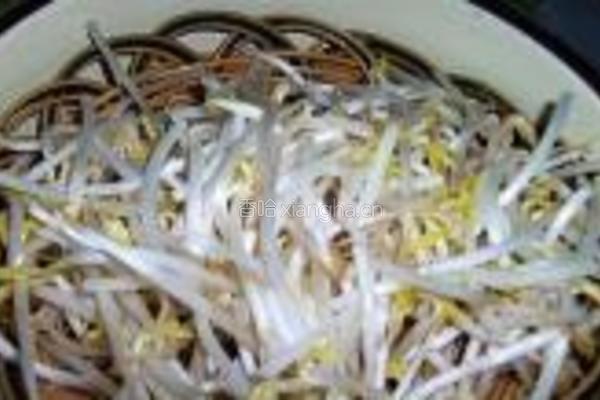 爆炒豆芽的做法图解1