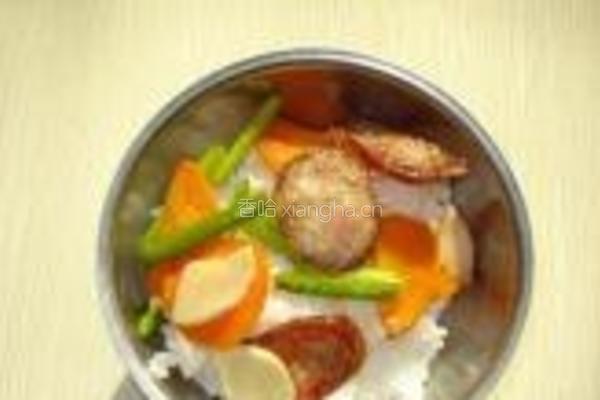 肉肠蒜薹胡萝卜的做法图解10