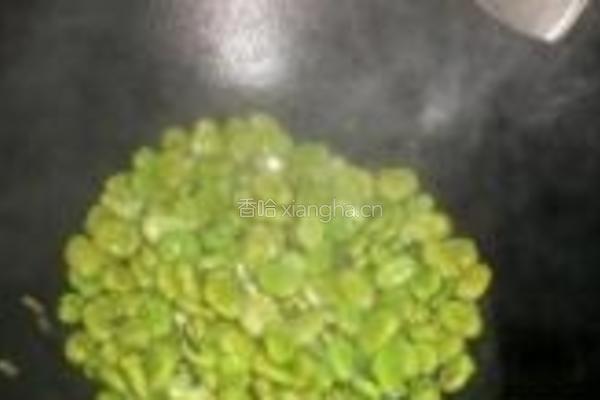 葱香蚕豆的做法图解4