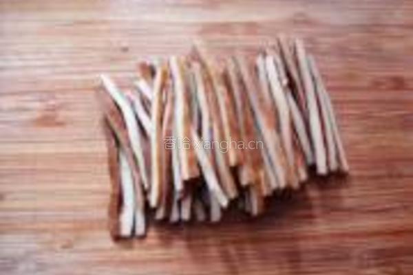 香干马兰头的做法图解1