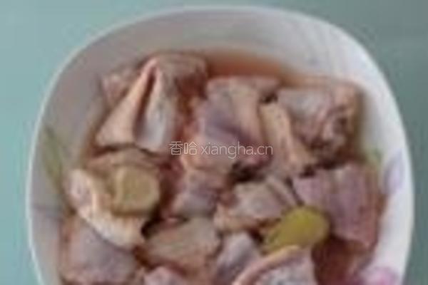 豆角焖鸡翅的做法图解3