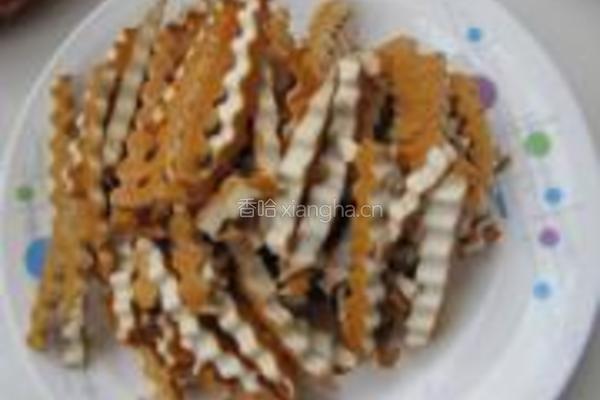 雪菜香干炒肉丝的做法图解4