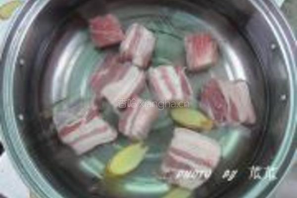 红烧肉的做法图解3