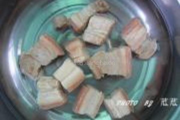 红烧肉的做法图解4