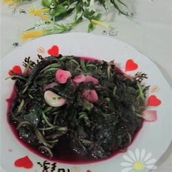 蒜炒红苋菜的做法[图]