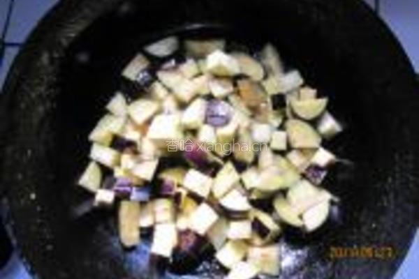 肉末茄子的做法图解6