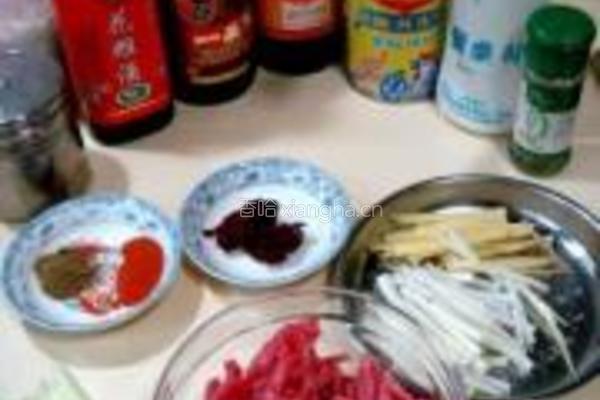 干煸牛肉丝的做法图解1