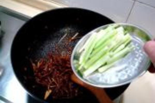 干煸牛肉丝的做法图解13