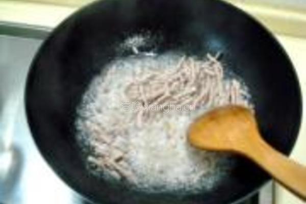 干煸牛肉丝的做法图解4