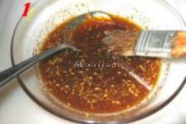 烤蟹肉灯笼椒的做法图解3
