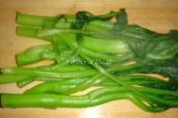 蚝油菜心的做法图解3