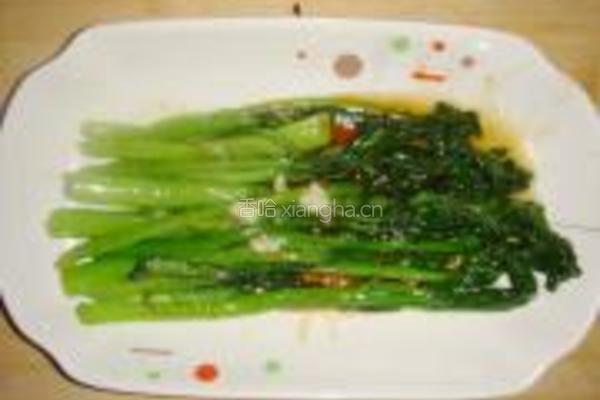 蚝油菜心的做法图解7